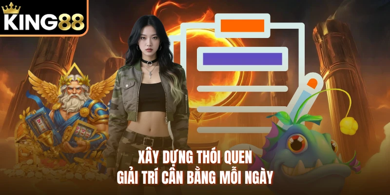 Xây dựng thói quen giải trí cân bằng mỗi ngày